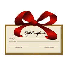 Gift certificates available. Contact Erik for details.